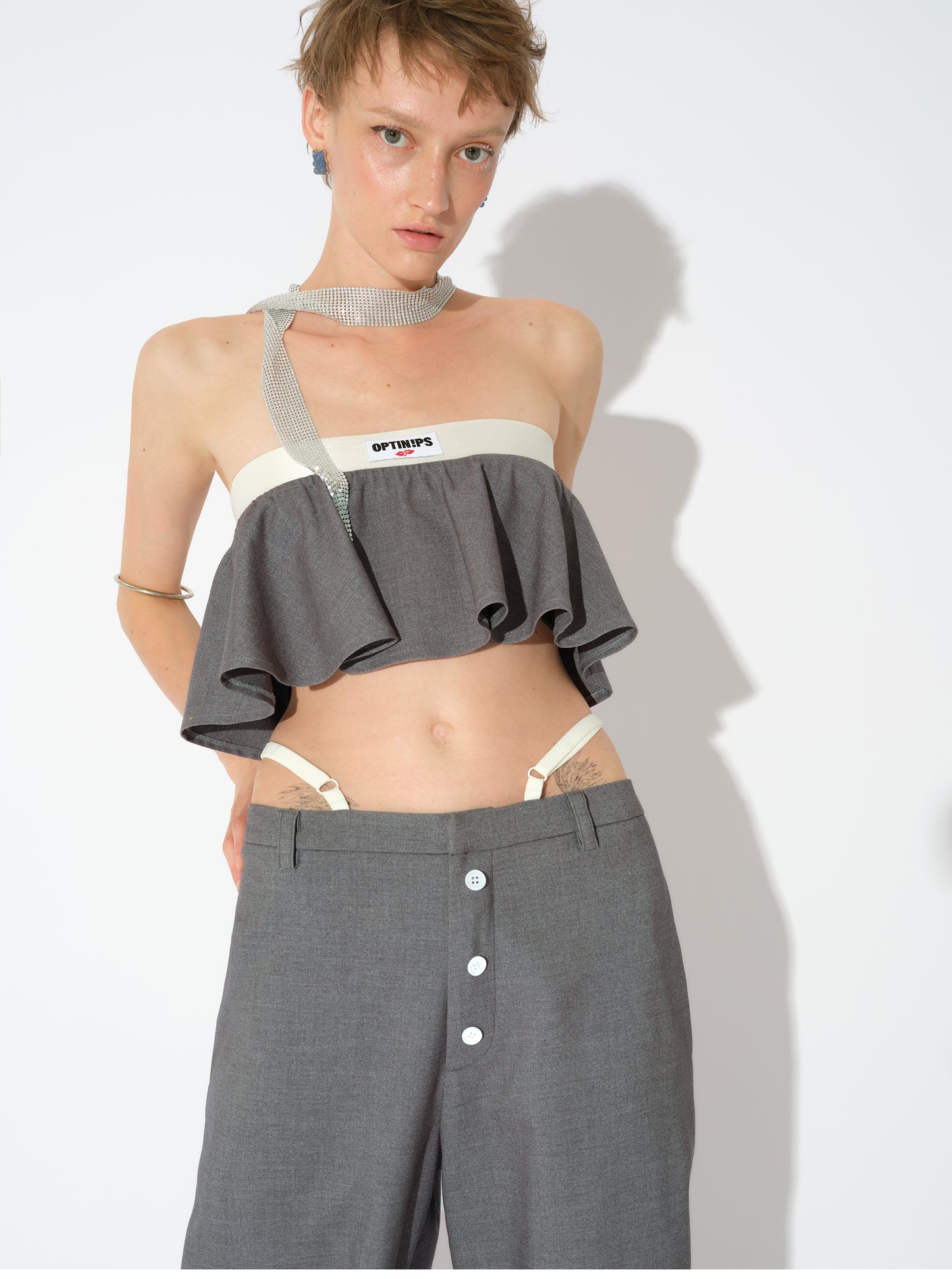 Puffy Pleated Skirt