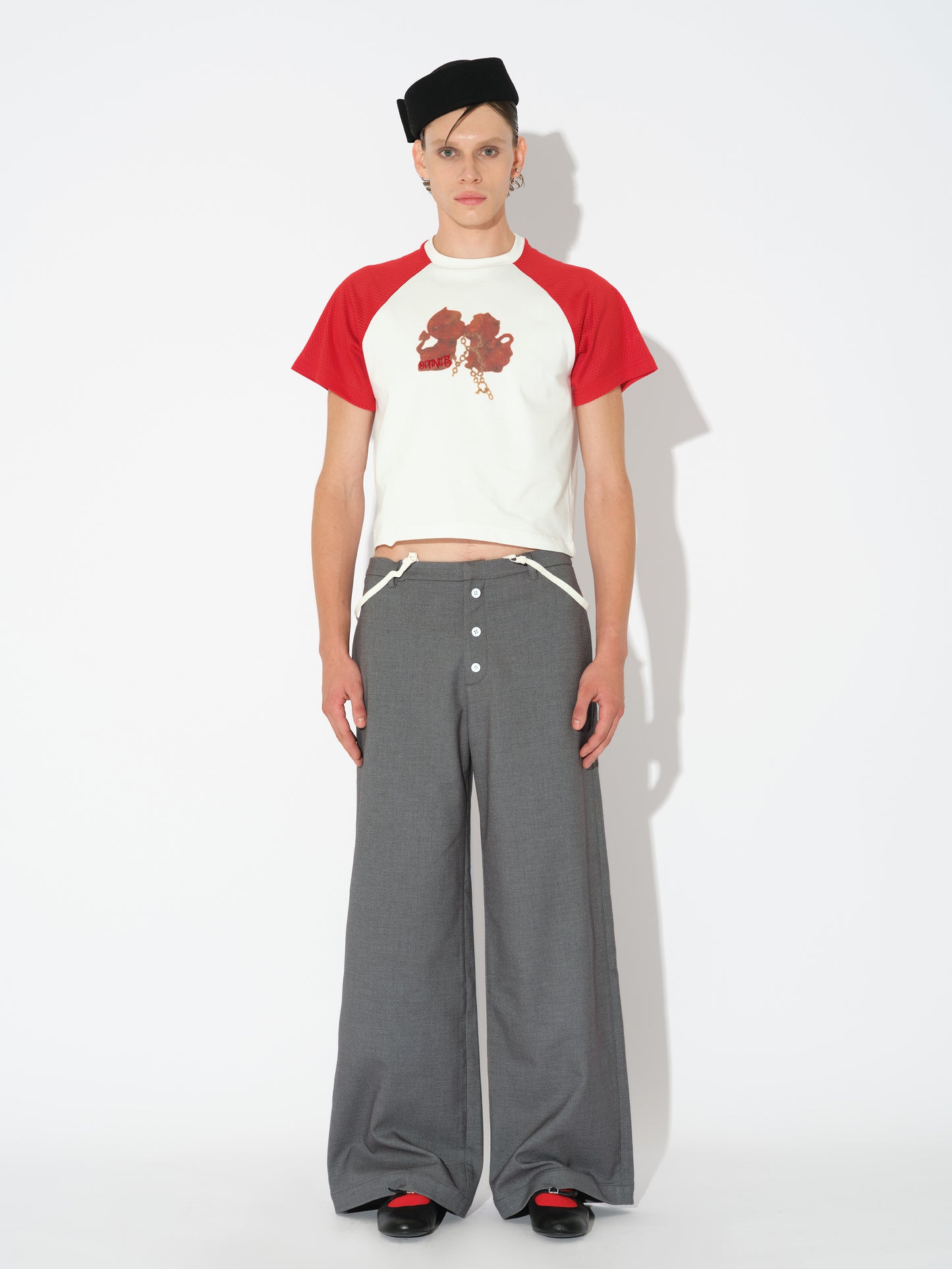 Printed Raglan T-shirt