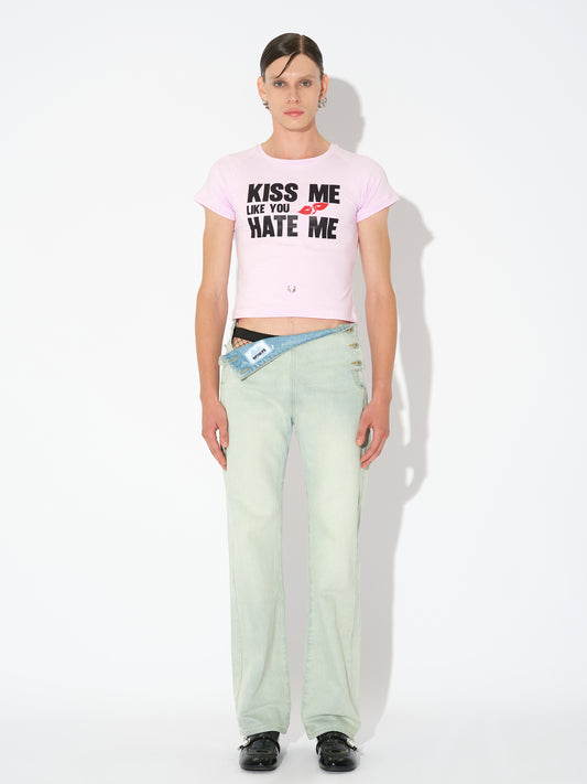 Fold-over Jeans
