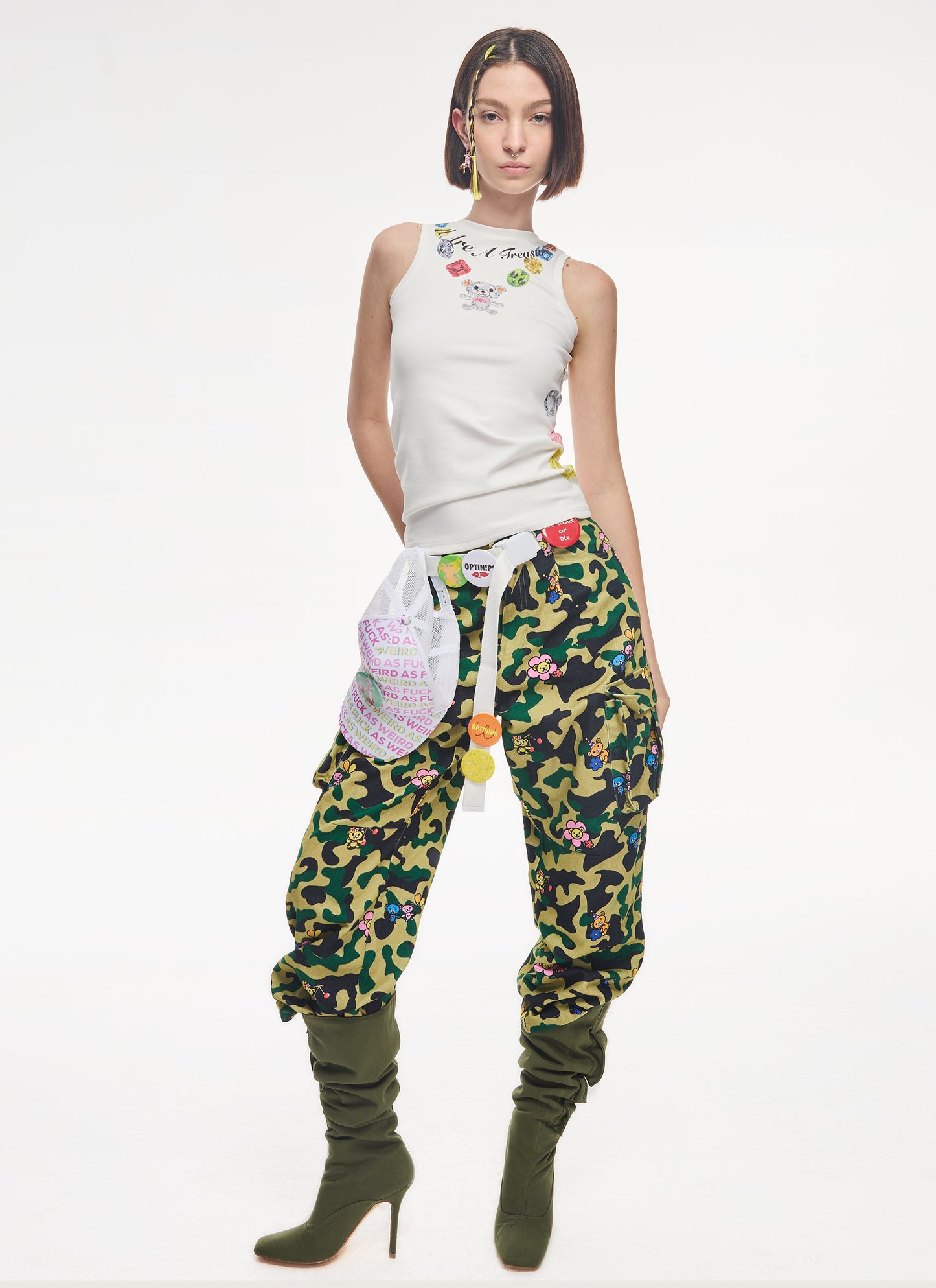 ‘Weird Bear‘Camo Pants