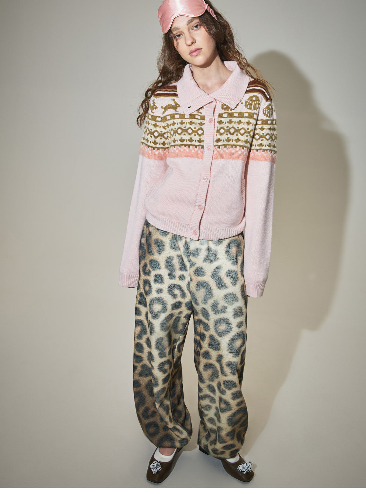 ‘Bunny's Dice‘Cardigan