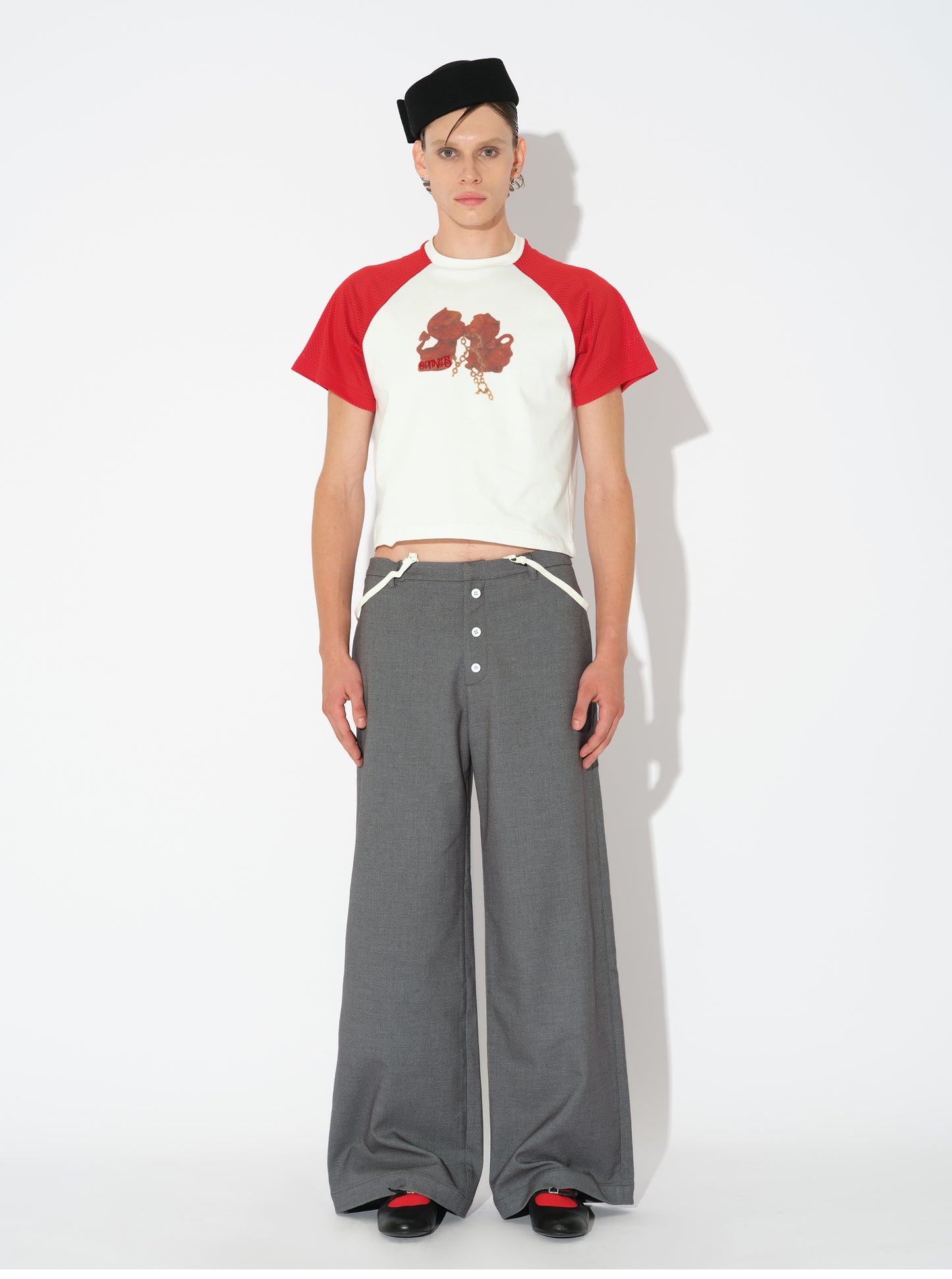 Gray Suit Pants