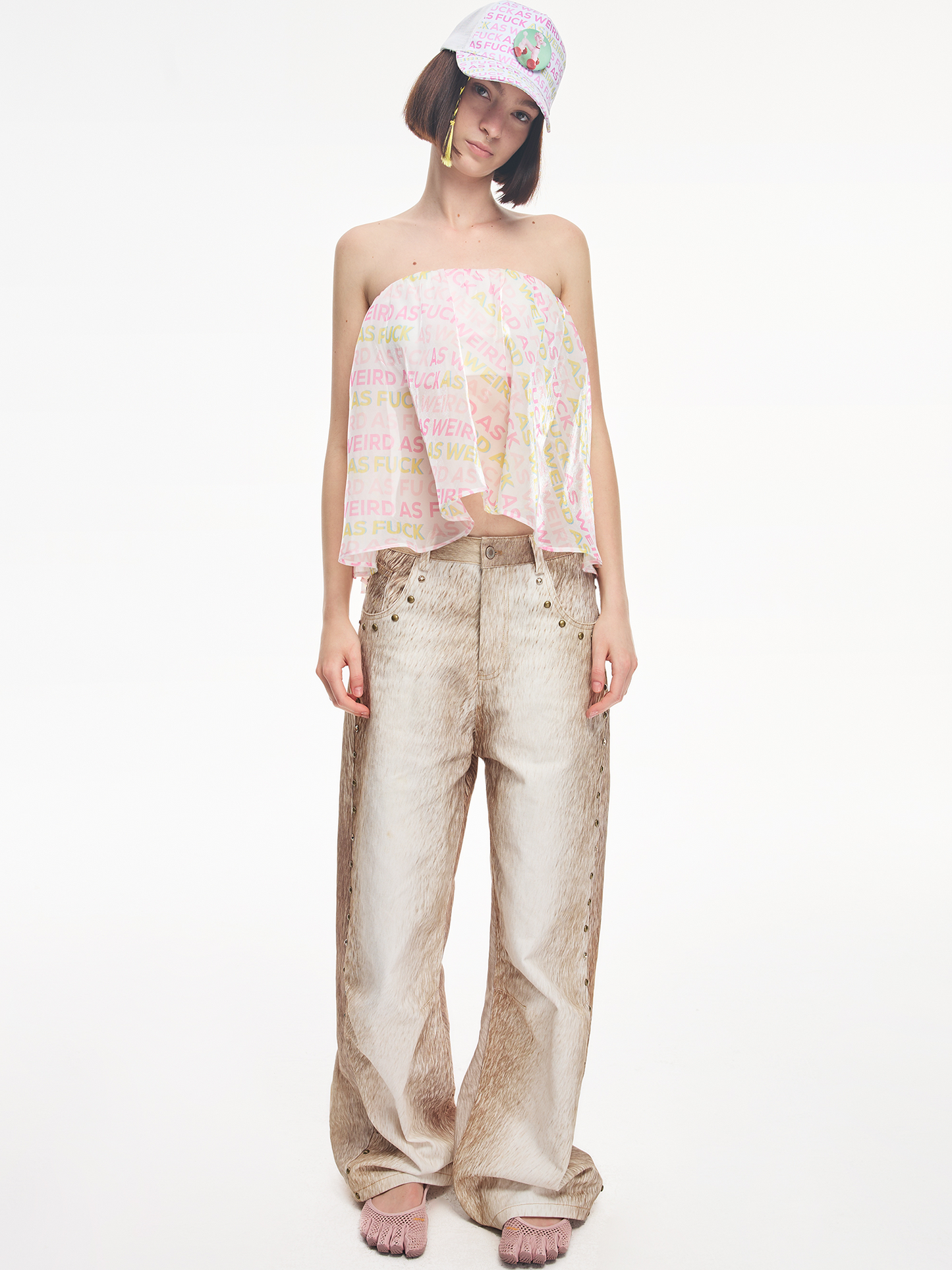Horeshair Prints Pants