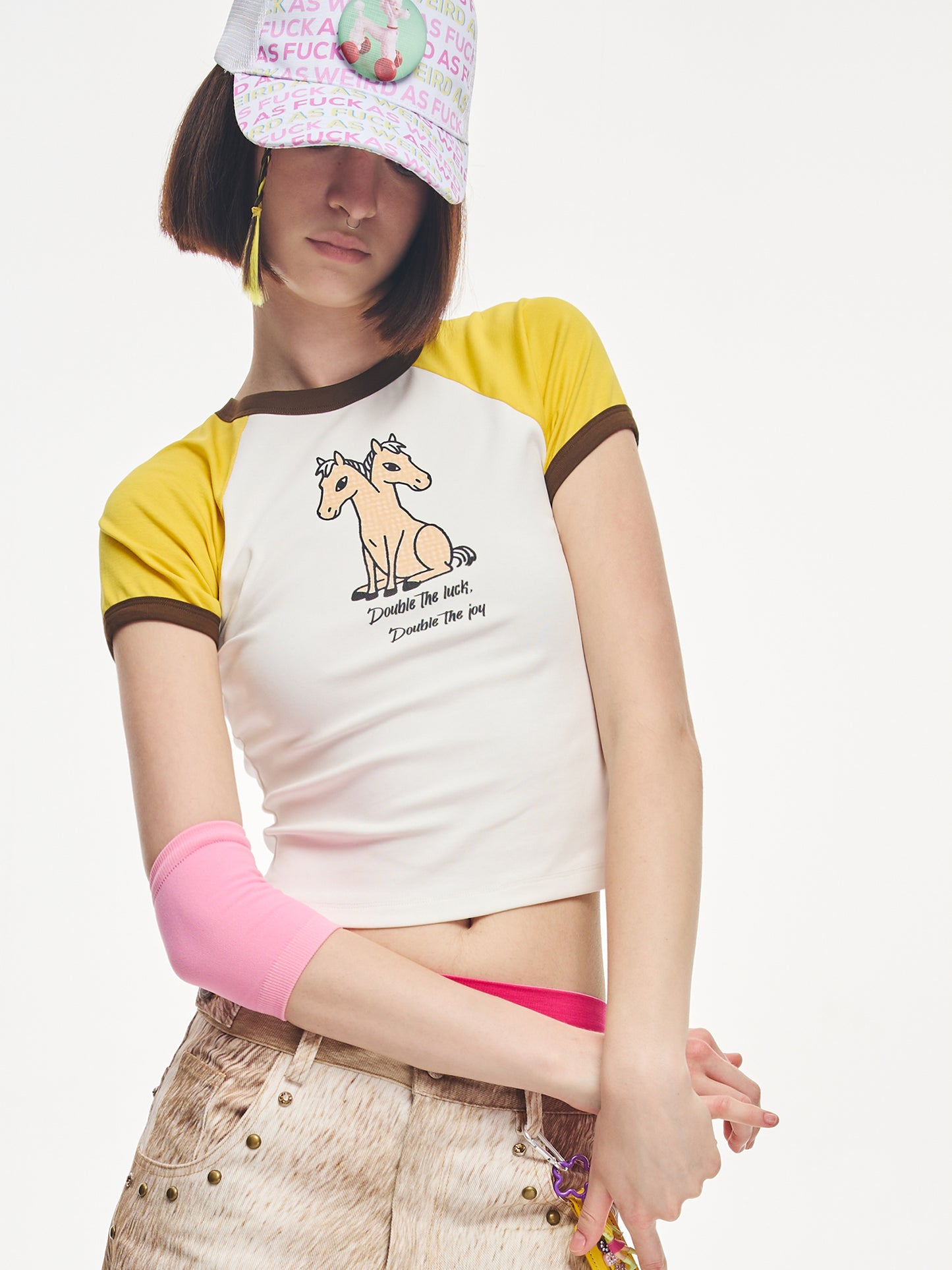 ‘Double Lucky Pony’ T-shirt