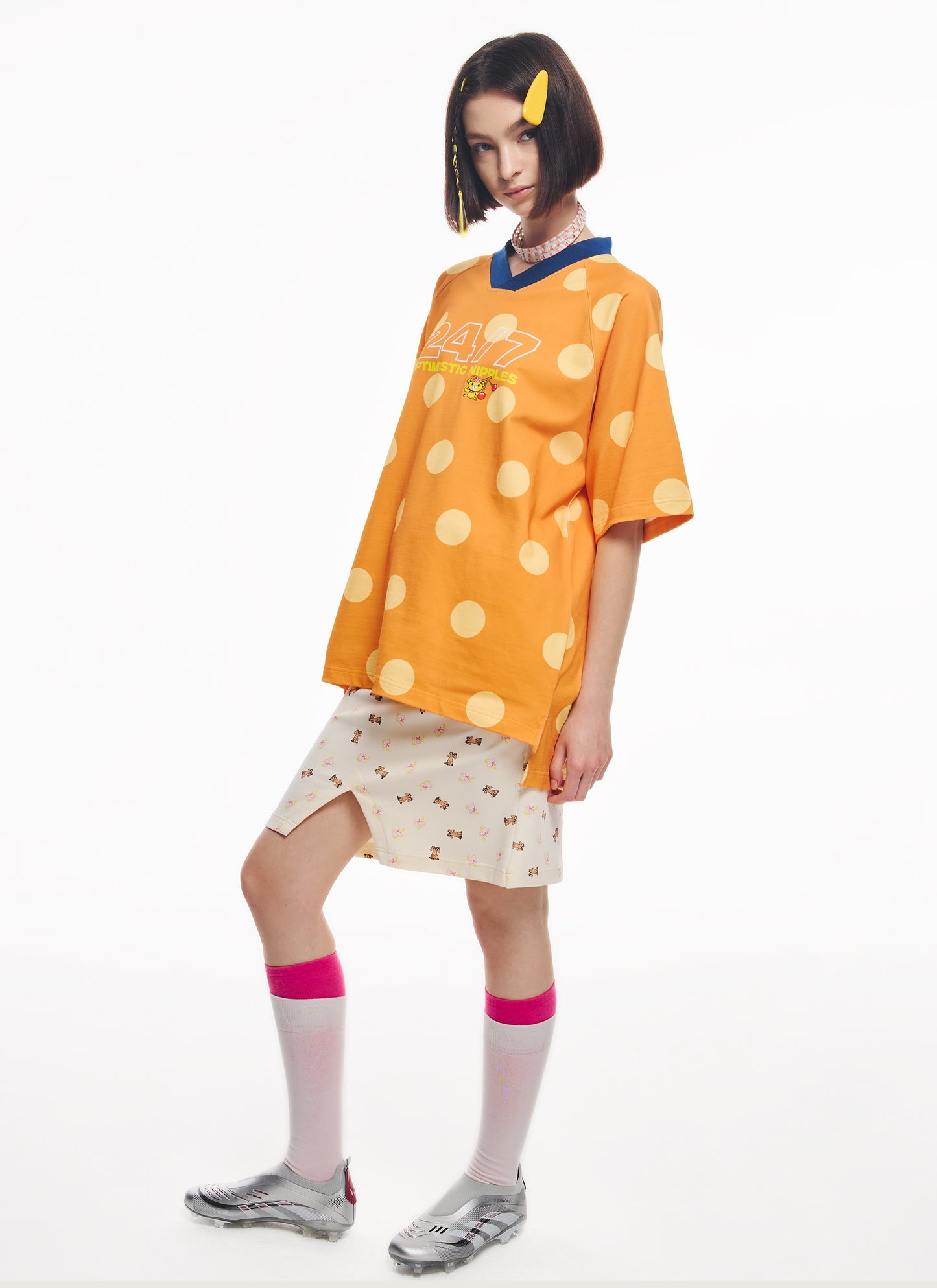 Loose Polka Dot T-shirt