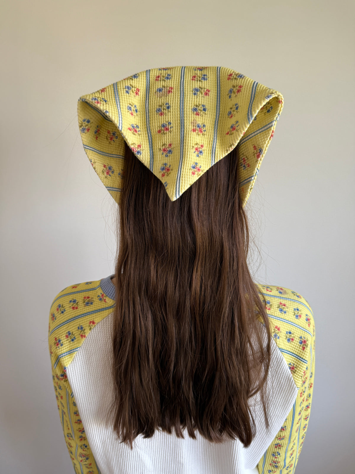 Floral Print Kerchief