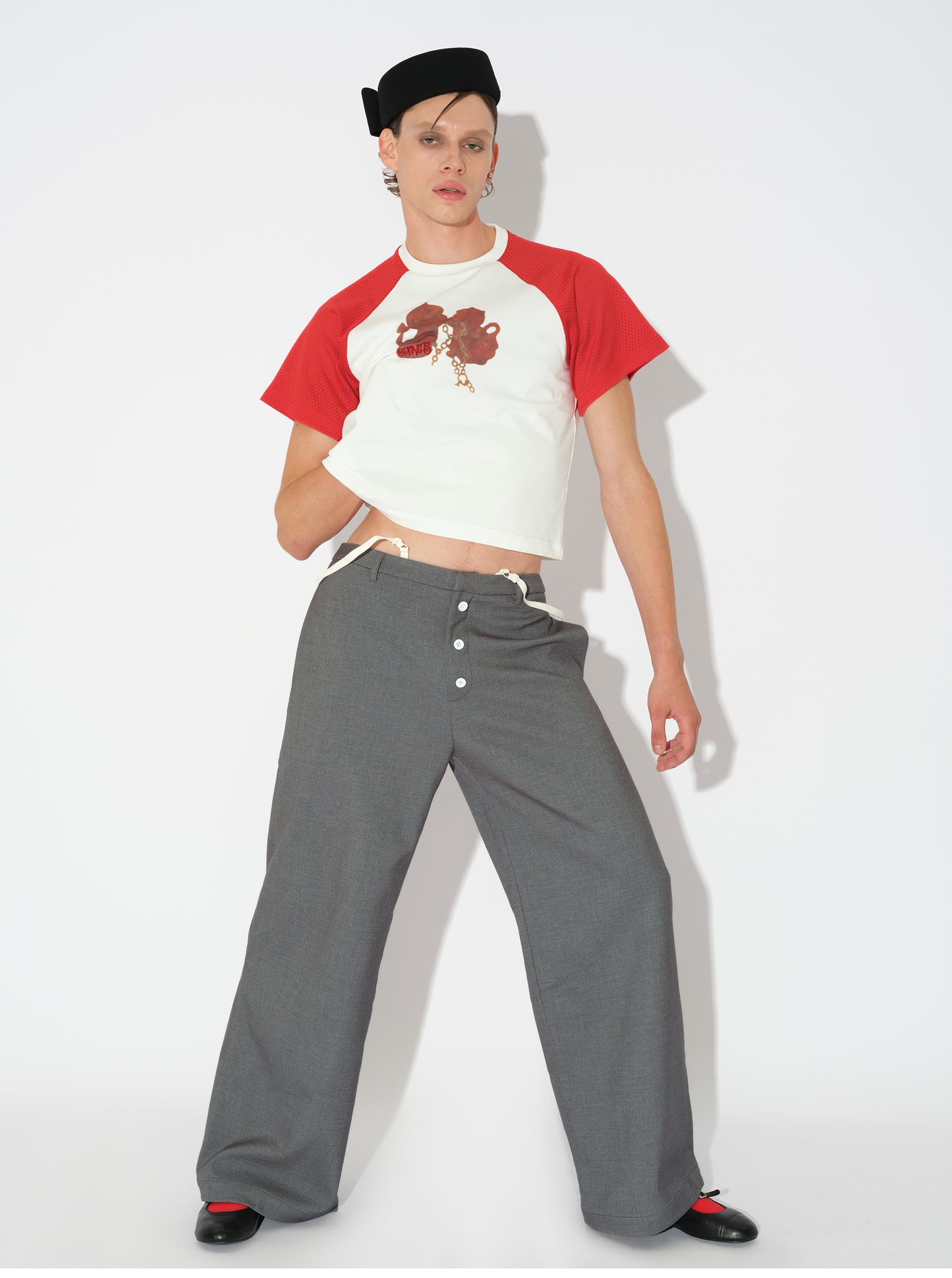 Gray Suit Pants