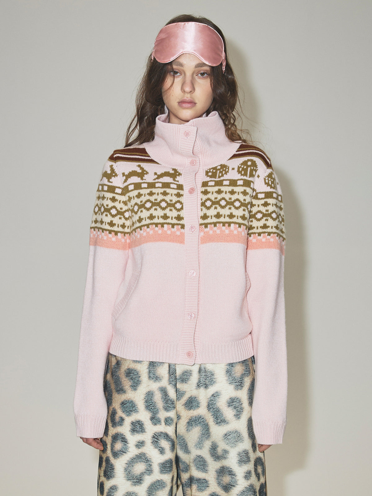 ‘Bunny's Dice‘Cardigan
