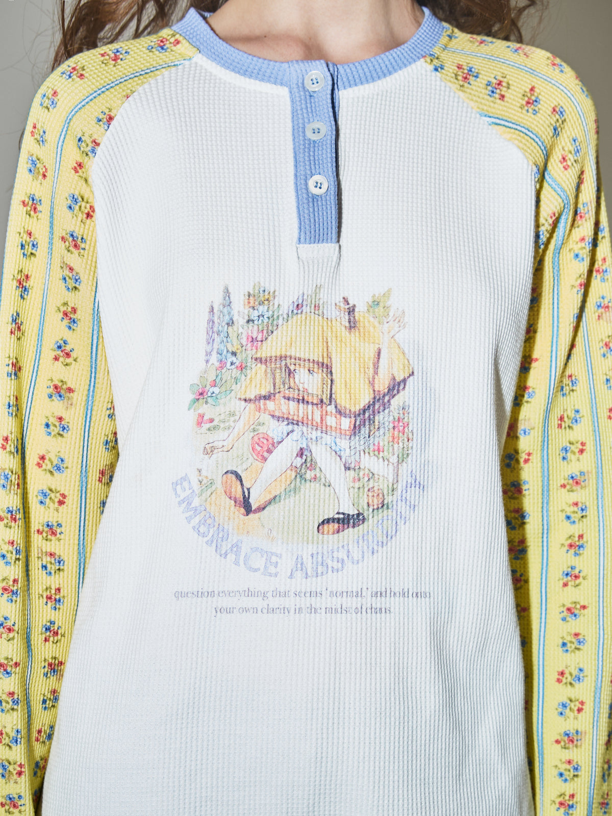 Floral Raglan Top