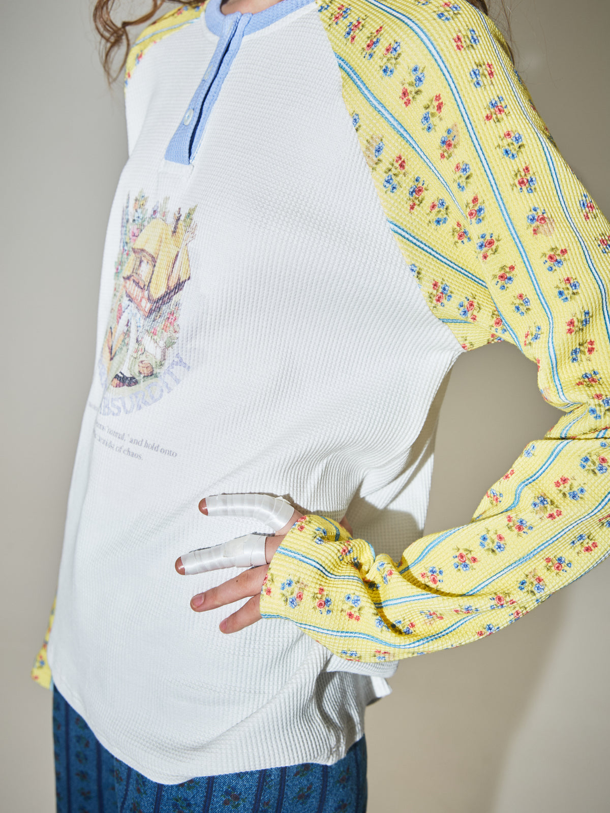 Floral Raglan Top