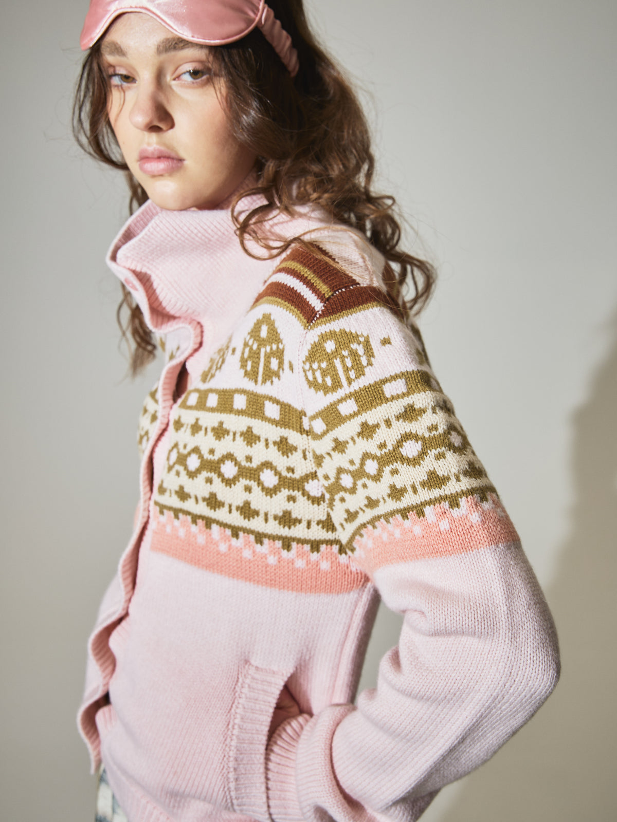 ‘Bunny's Dice‘Cardigan
