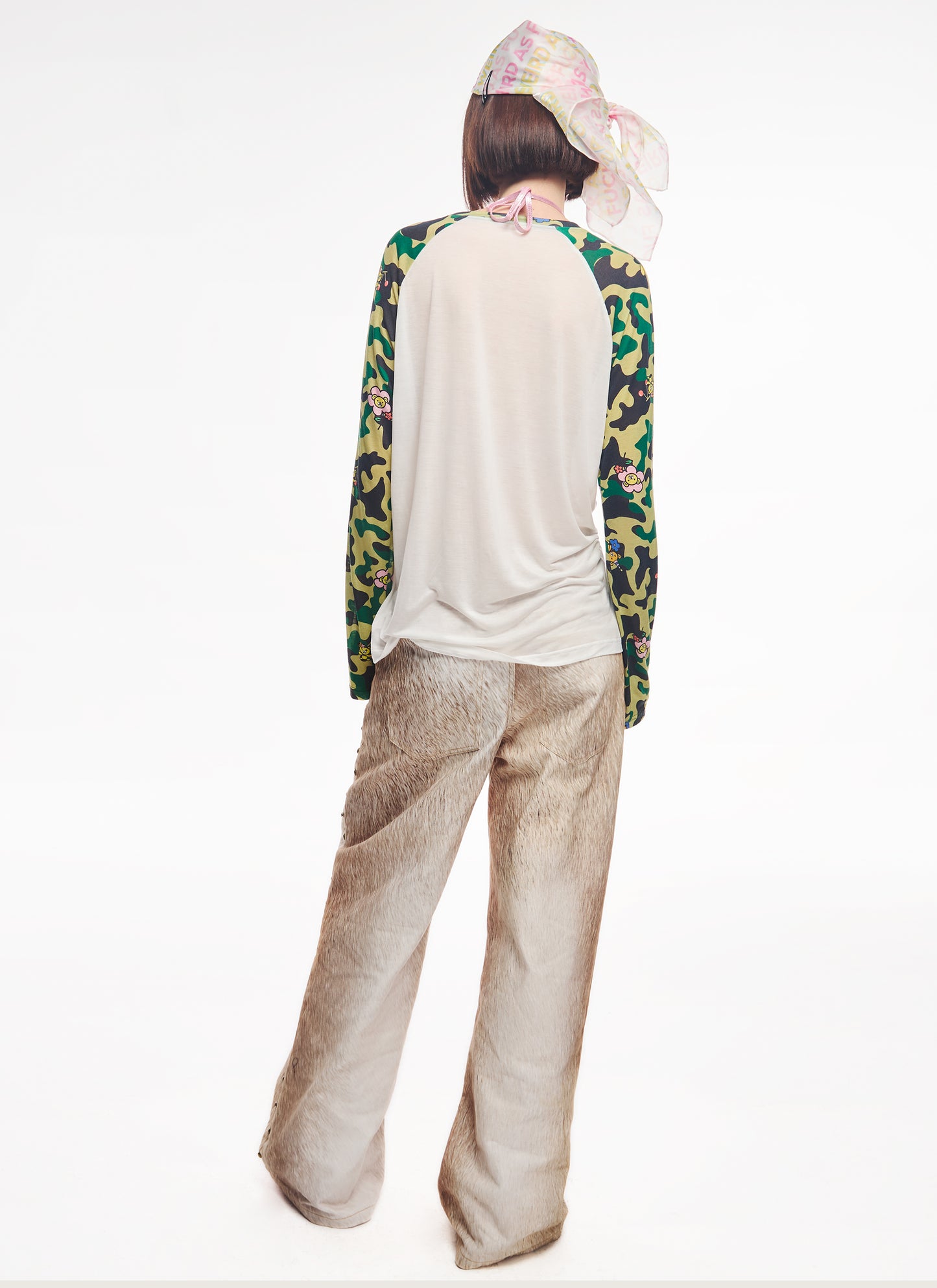 Horeshair Prints Pants