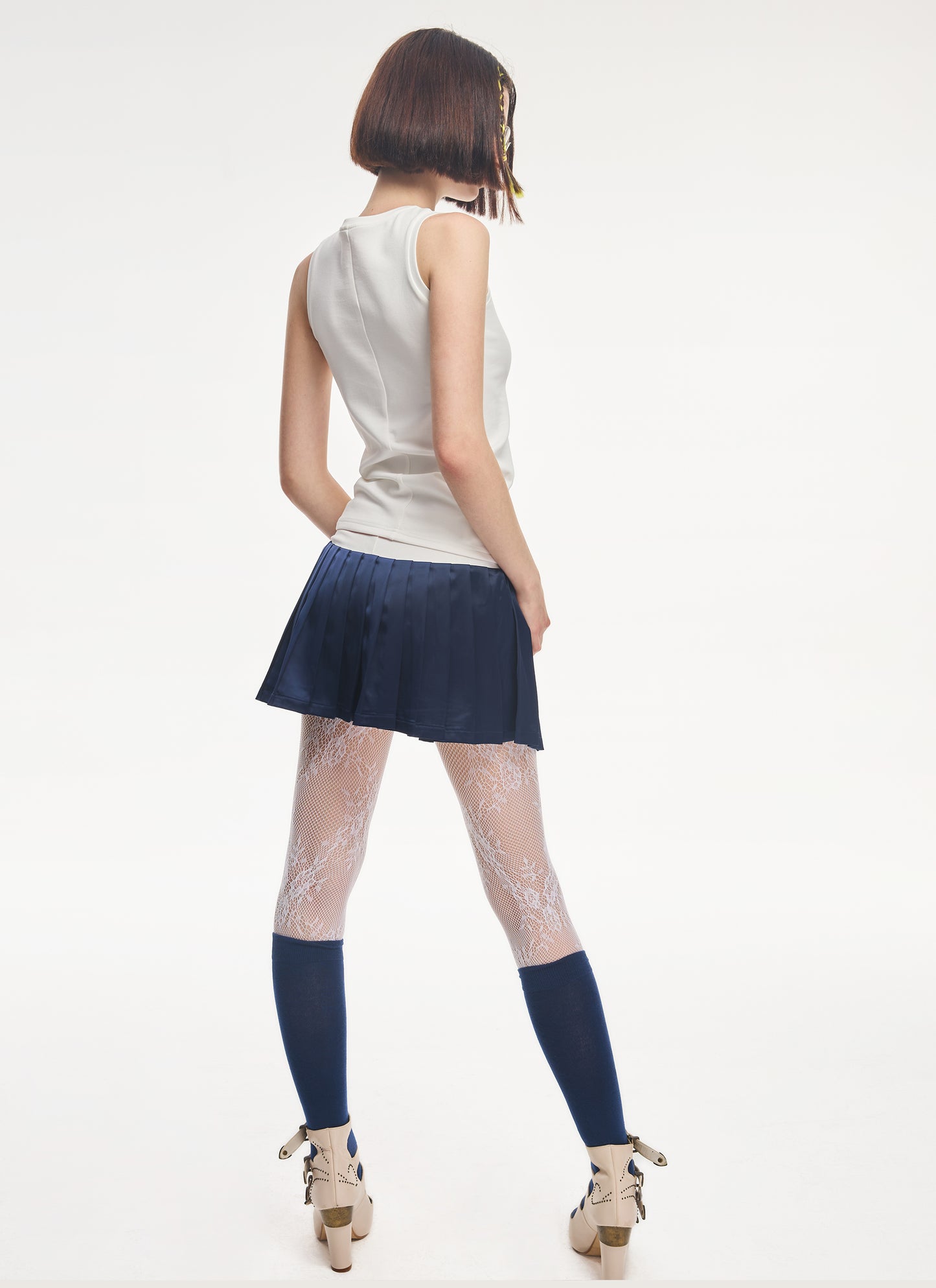 Satin Skort
