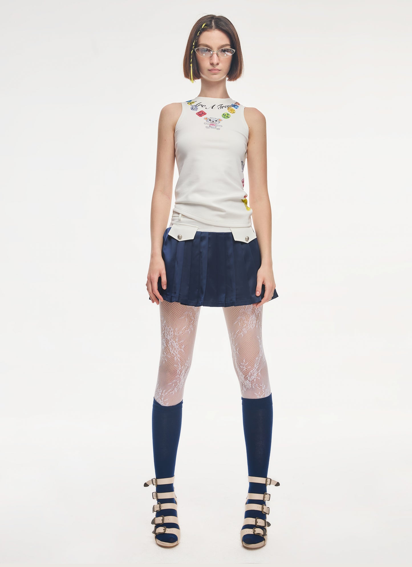 Satin Skort