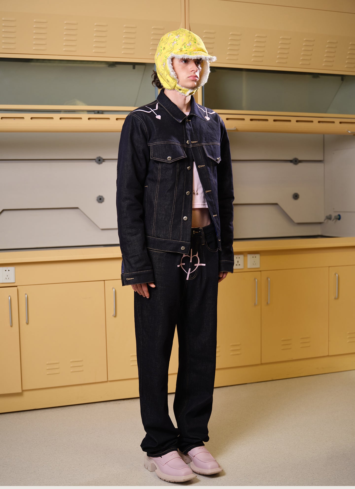 Quilted Denim Jacket