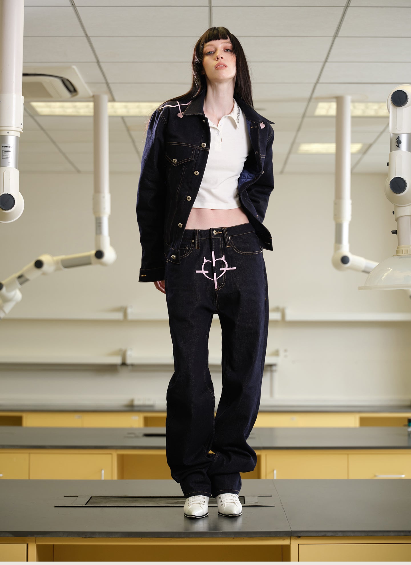 Quilted Denim Jacket