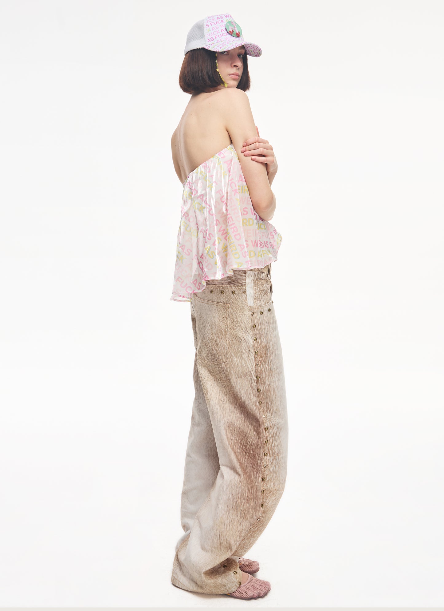 Horeshair Prints Pants